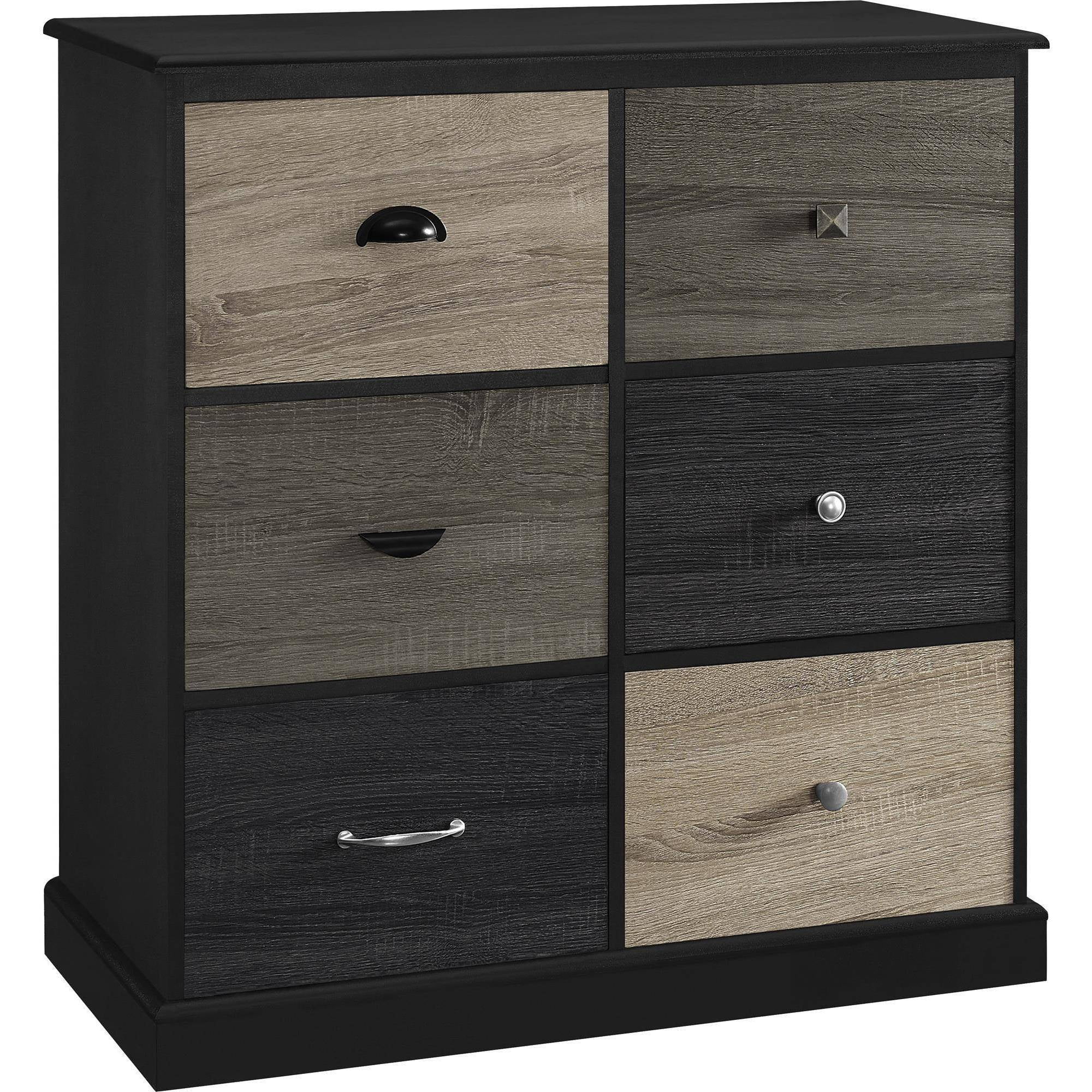Ameriwood Home Mercer 6 Cube Storage Unit Multiple Colors