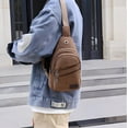 thumbnail image 6 of QTOCIO Thickened Zipper Outdoor Canvas Chest Bag New Men's Chest Bag Messenger Bag Men's Chest Bag, 6 of 6