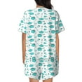 thumbnail image 6 of Rateoe Utensiles Pattern Women's Short-Sleeved Pajama Set - 2 Piece Soft and Lightweight Sleepwear Set-Medium, 6 of 7