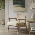 thumbnail image 2 of Pemberly Row Chaise d'Appoint 30 Pouces Polyester et Bois Massif en Brun/blé, 2 of 9