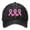 Black, variant on Women's Cancer Awareness Month Printed Washed Baseball Cap for Outdoor Sports and Daily Wear Pink One Size