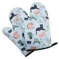 thumbnail image 1 of LSLJS Kitchen Cooking Microwave Oven Gloves Mitts Pot Pad Heat Proof Protected, Kitchen Utensils & Gadgets, 1 of 1