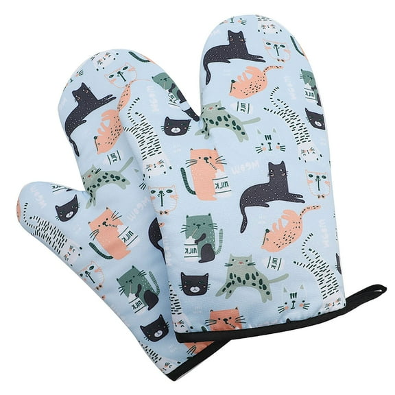 Amzcrzy Kitchen Appliances Kitchen Cooking Microwave Oven Gloves Mitts Pot Pad Heat Proof Protected Carpet Rake Kitchen Utensils Set Kitchen Gadgets Kitchen Essentials