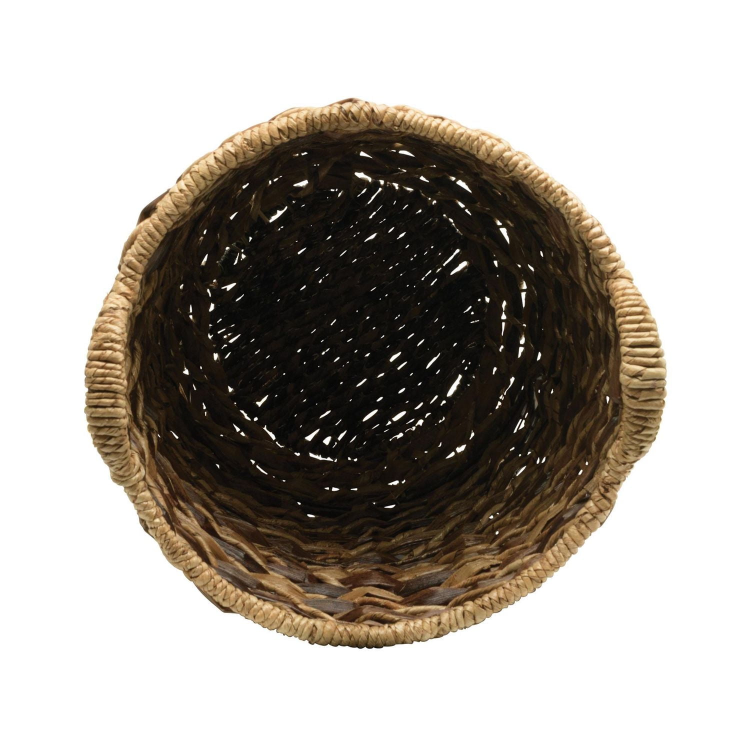 Bacbac and Bangkuang Storage Basket, Made with Natural Fibers, Brown, Woven Reed Basket