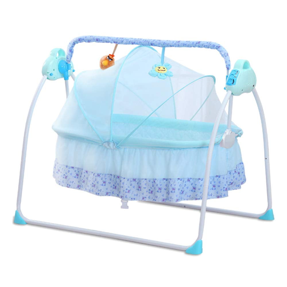 Baby Canopy Holder for Rocking Crib/ Swinging Crib Cradle/ Moses Basket Blue 