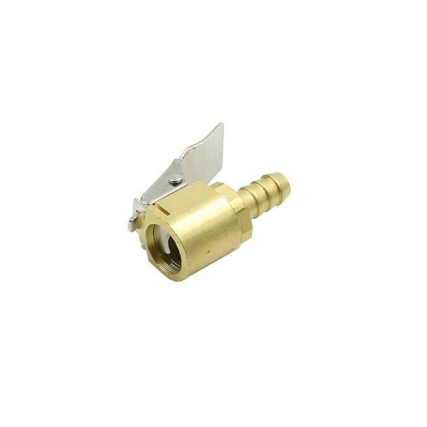 Boquilla De Bomba De Aire Conector Adaptador De Manguera De Válvula De Inflado Neumático De Cobre