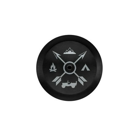 Mopar 82215440AB Camping Logo Cloth Spare Tire Cover Jeep Wrangler