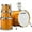 Orange, variant on Yamaha Tour Custom 4 Piece Shell Drum Shell Pack 22 inch Bass Drum Caramel