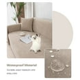 thumbnail image 5 of AUQ Waterproof Sofa Cover Protector for Pets, Khaki Couch Throw Slipcover, Durable Multi-Function Furniture Blanket for Dogs and Cats, 71x118 Inch, 5 of 7