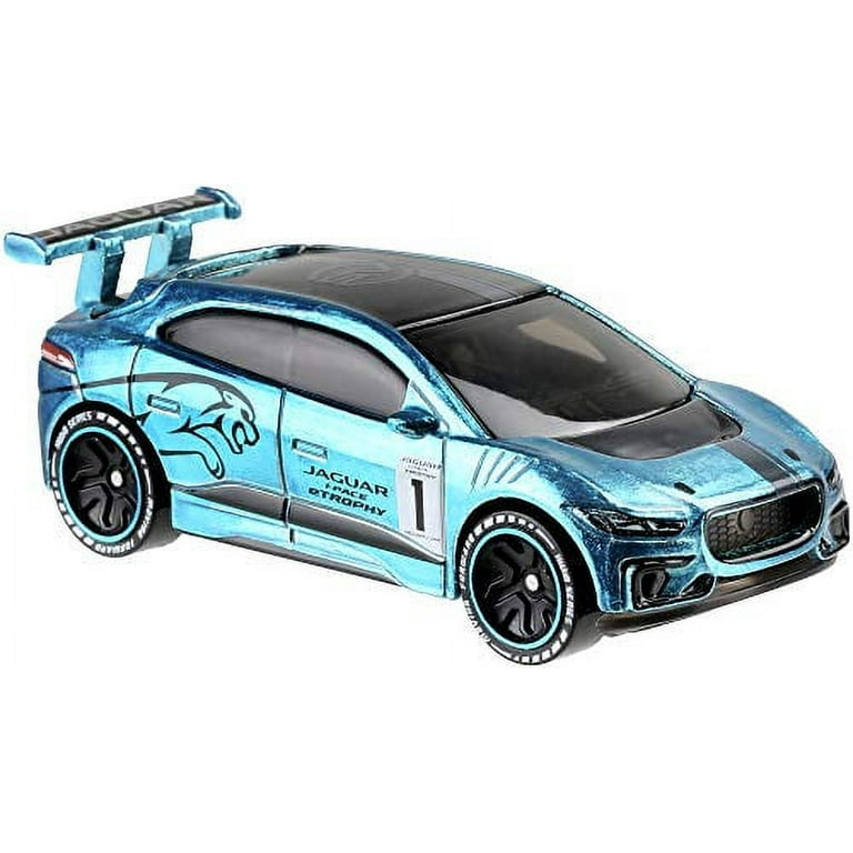 Hot Wheels ID Vehicle Jaguar i Pace eTrophy with Embedded NFC Chip 1 64 scale