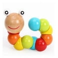 thumbnail image 1 of Nouveaux Jouets en Bois d'Insectes Variés aux Couleurs Torsadées Jouets Éducatifs, 1 of 2