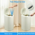 thumbnail image 5 of 8 Gallon Motion Sensor Trash Can with Lid, Automatic Kitchen Garbage Can Touchless, 30 Liter Smart Stainless Steel Waste Bin for Home Office Kitchen Bathroom, 5 of 7