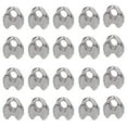 thumbnail image 4 of 20Pcs Stainless Steel Wire Rope Clamp Wire Rope Clip Hardware Rigging Cable Clip Lock Clamping Fasteners, 4 of 7