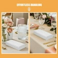thumbnail image 6 of LOLIPPYY 50Pcs Thickened White Paper Napkins Disposable Guest Towels for Elegant Wedding and Event Use, 6 of 8