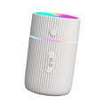 thumbnail image 2 of Humidificador de aire Bearachild 220ML con luz nocturna difusor recargable USB bajo ruido Blanco, 2 of 6