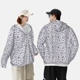 thumbnail image 5 of Haiem Blue Dandelion UPF 50+ Fishing Shirts for Men Long Sleeve UV Sun Protection Hoodie Non-Mask Outdoor Hiking Shirts, 5 of 8
