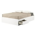 thumbnail image 3 of South Shore Fusion, Contemporary Bed, Full White, 3 of 12