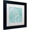 thumbnail image 2 of Trademark Fine Art "Aqua Treasure IV" Canvas Art by Daphne Brissonnet, White Matte, Black Frame, 2 of 4