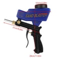 thumbnail image 3 of Portable Gravity Type Anti Rust Pneumatic Sandblasting Gun Sand Blaster Remove Rust Spot Blue for Metal Polishing, 3 of 7
