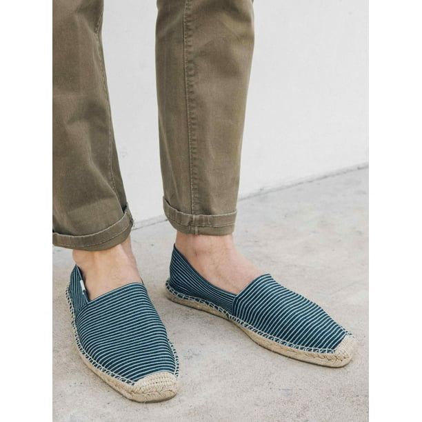 Soludos Men's Original Classic Shoe, Blue/White, - Walmart.com