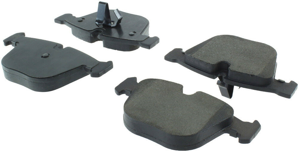 Disc Brake Pad Set-Premium Semi-Met Pads with Shim and Hardware Rear Centric 
