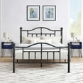 thumbnail image 1 of VECELO 3-Piece Bedroom Sets Metal Bed Frame and 2 Nightstands, 1 of 7