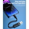 thumbnail image 2 of Lightning Male to USB Female Adapter OTG 3.0 for iPhone 14 13 12 11 Pro Max for Apple MFi Certified Digital Camera Cable SD Card Reader Flash Drive Keyboard Hub for iPad Air Lighting Car Adaptor, 2 of 7