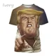 thumbnail image 4 of Camiseta de manga corta con estampado 3D de dibujos animados divertidos, camiseta deportiva de secado rápido de gran tamaño, top informal de calle, 4 of 4