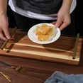 thumbnail image 3 of Bandeja de Servicio BLESIY Madera Acacia Rectángulo Desayuno, 3 of 8