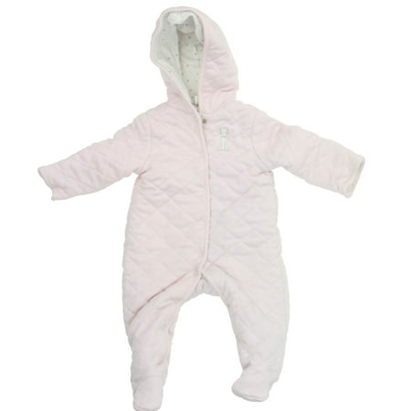 

Pre-owned Little Me Girls Pink Bunting size: 6-9 Months