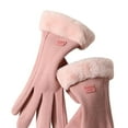 thumbnail image 4 of Guantes térmicos Macarena VELVET GUANTES CALIENTES rosa, 4 of 6