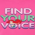 thumbnail image 3 of Disney The Little Mermaid - Ariel - Find Your Voice - Juniors Fitted Graphic T-Shirt, 3 of 5