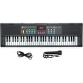 thumbnail image 1 of 61 Key Keyboard Piano, Keyboard Piano Instrument 61 Key Digital Electric with Microphone MQ6186 Portable Keyboard for Boys Girls, 1 of 7