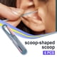 thumbnail image 4 of Vogacara 6 Pieces/Set Stainless Steel Earwax Remover Brush Bedroom Portable with Earpick Pick Ear Travel Cleaning House Handled Indoor Type3 NO3, 4 of 6