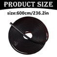 thumbnail image 2 of 6M Rubber Door Seal Strip – Self-Adhesive Weather Stripping, Draft Excluder Tape, Waterproof & Dustproof, Noise Reduction for Home Doors & Windows, 2 of 2