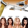 thumbnail image 3 of 2 In 1 Hair Straightener Iron Curling Curler Portable Adjustable Temperature Ceramic Curling Iron Wand Roller, 3 of 5