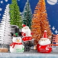 thumbnail image 3 of Figuras de resina Yuxing para adornos navideños manualidades Decoraciones navideñas para el hogar, 3 of 5