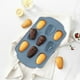 thumbnail image 1 of Molde de silicona para hornear | Bandeja para muffins con forma de concha de 9 cavidades | Moldes antiadherentes para pasteles y galletas | Apto para horno y microondas | Utensilios para hornear de, 1 of 6