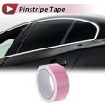 thumbnail image 3 of Cinta de rayas Unique Bargains 50mmx10m Calcomanías de rayas para coches, motocicletas y barcos, calcomanías DIY Rosa brillante 1 pieza, 3 of 7