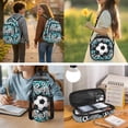 thumbnail image 5 of Yspwyqan Splash Soccer Ball Backpack Set Kids Boys, 4 Piece Backpack Lunchbox with Pencil Case, 17 Inch Lightweight Padded Straps Bookbag Multi-Pocket for Elementary School, 5 of 7