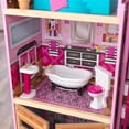 thumbnail image 3 of Shimmer Mansion Wooden Dollhouse, over 4 Feet Tall, Lights & Sounds and 30 Pieces, 3 of 9