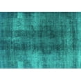 thumbnail image 1 of Ahgly Company Indoor Rectangle Oriental Turquoise Blue Industrial Area Rugs, 2' x 4', 1 of 4