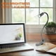 thumbnail image 2 of LED Reading Lamp, USB Reading Lamp 360 Flexible Rechargeable Bedside Reading Lamp Light Portable Clip Adjustable Brightness for Night Reading, Kindle, 2 of 5