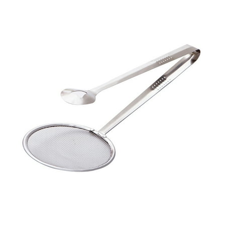 

Hhdxre Stainless Steel Fine Mesh Strainer Oil-Frying Filter Spoon For Fried Food Salad BBQ Multi-functional Kitchen Tool