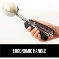 thumbnail image 6 of Cnshop Stainless Steel Cookie Scoop, 2-Tbsp Soft Grip Handle, Spring-Loaded Melon Baller & Meatball Scoop, 6 of 8