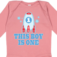thumbnail image 4 of Inktastic 1st Birthday Boy Rocket Ship Boys Long Sleeve Baby Bodysuit, 4 of 5