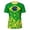01 Brazil, variant on 2026 Soccer Game Brazil Soccer Jersey for Men, Short Sleeve Quick Dry Training Shirt, Brazil Flag Graphic Fan Tee for Football Match Watching Outdoor Workout Sports Enthusiasts