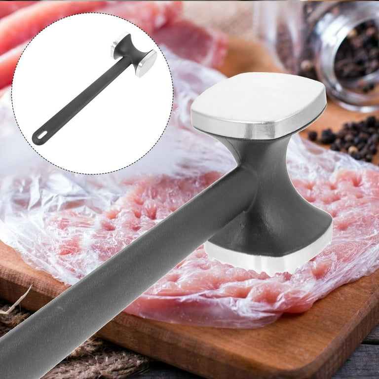 Uyoyous Commercial Meat Cuber, Heavy Duty Manual Meat Tenderizer, Kitchen  Pork Beef Steak Flatten Tool 