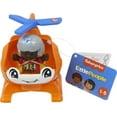 thumbnail image 6 of Fisher-Price Little People Helicopter Toy & Pilot Figure Set for Toddlers, 2 Pieces, 6 of 6