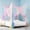Multicolor, variant on 4 Door Ceiling Mosquito Net, Breathable Fine Mesh Bed Canopy, Romantic Anti-mosquito Curtain for Large Bed, Decor for Bedroom Dorm Home